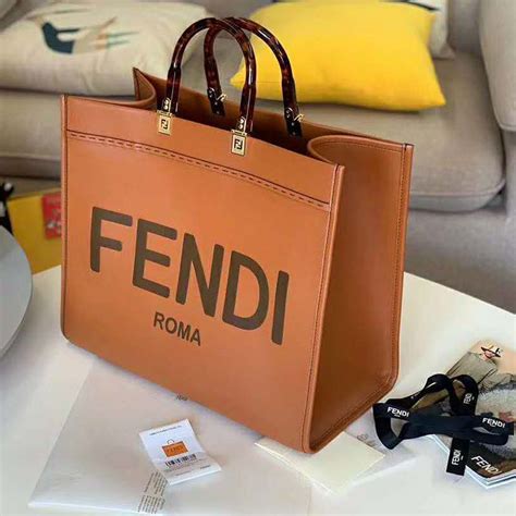 shopper fendi edizione limitata|fendi leather handbags.